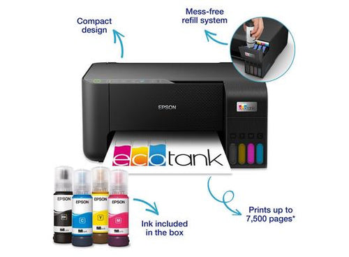 Epson EcoTank ET-2860 Inkjet A4 5760 x 1440 DPI 33 ppm Wi-Fi Epson EcoTank ET-2860 Inkjet A4 5760 x 1440 DPI 33 ppm Wi-Fi